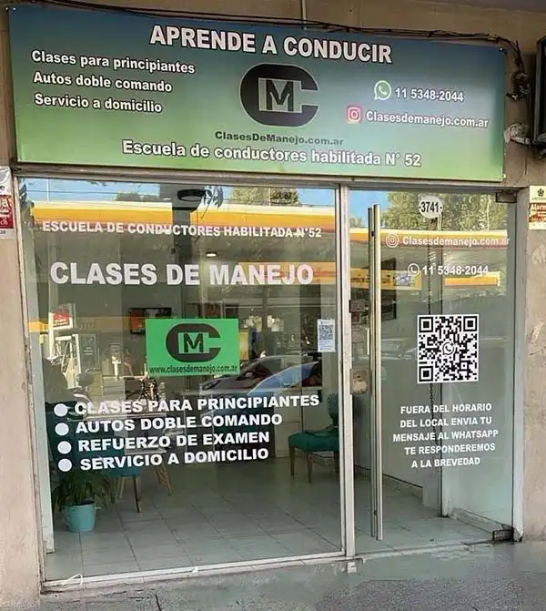 Fachada de la sucursal Palermo, Av. Córdoba 3741