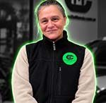 Andrea, instructora