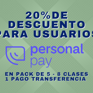 personal pay 20% de descuento